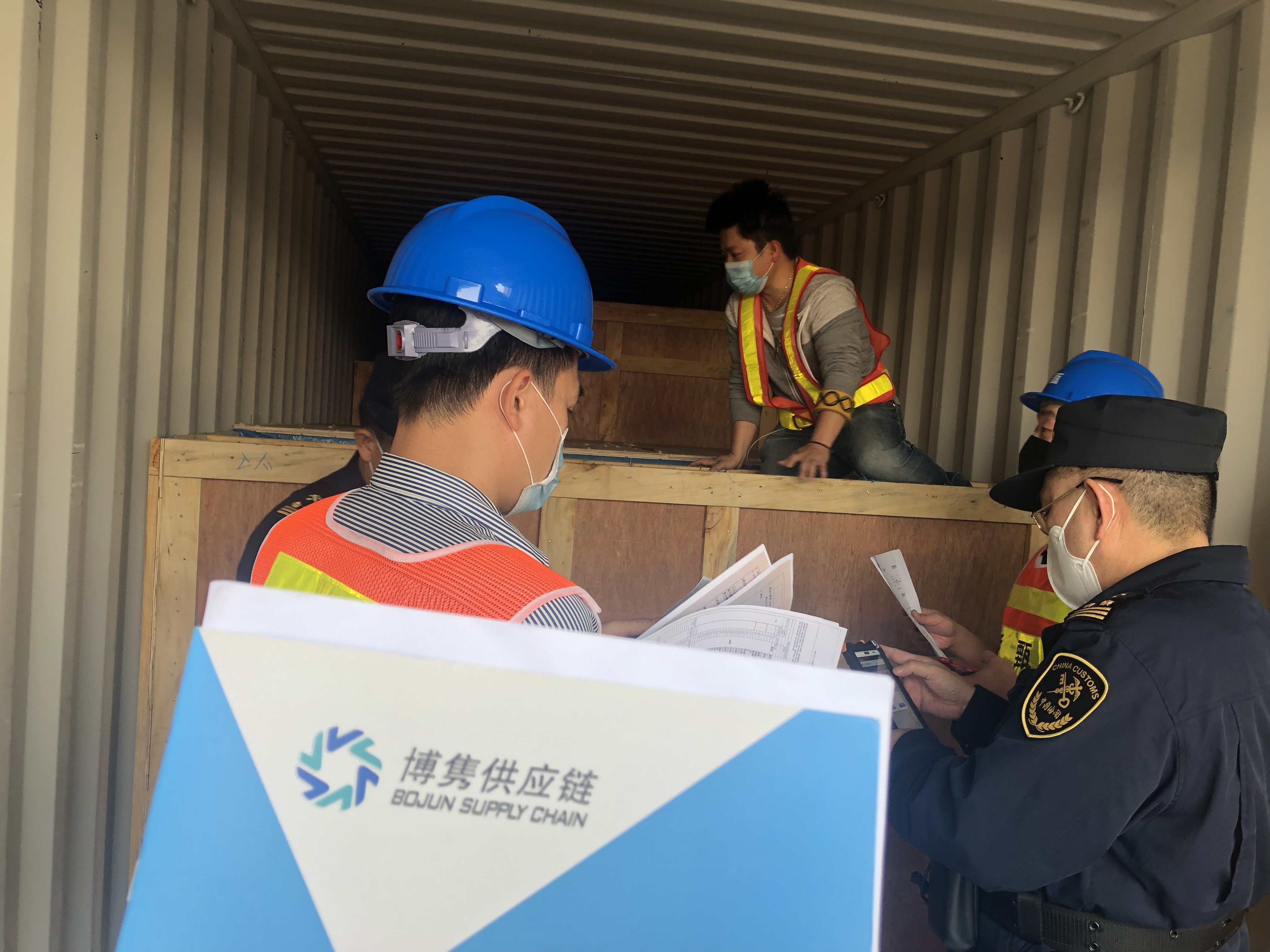 包裝機(jī)進(jìn)口報關(guān)案例現(xiàn)場圖片